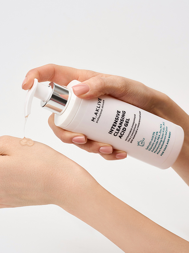 Интенсивно очищающий гель с кислотами